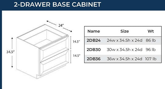 Onyx Black - BASE CABINETS