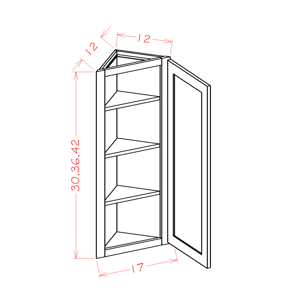 Oxford Sage - Wall Cabinets