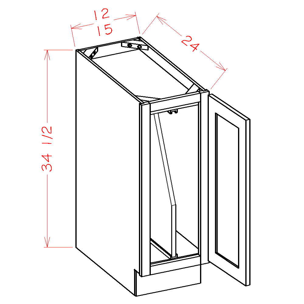 Oxford Sage - Base Cabinets