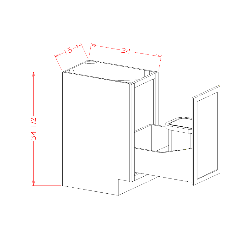 Oxford Sage - Base Cabinets