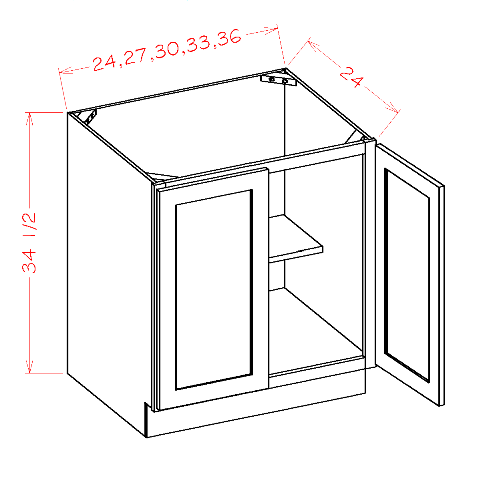 Oxford Sage - Base Cabinets
