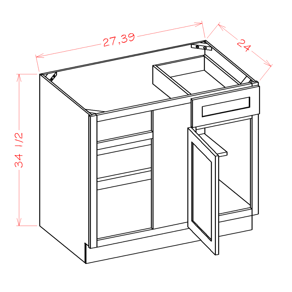 Oxford Sage - Base Cabinets