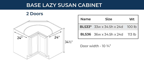 Onyx Black - BASE CABINETS