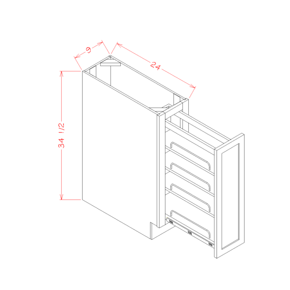 Oxford Sage - Base Cabinets