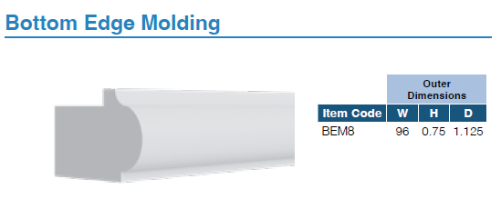 MOLDINGS & TRIM (OSLO OAK)