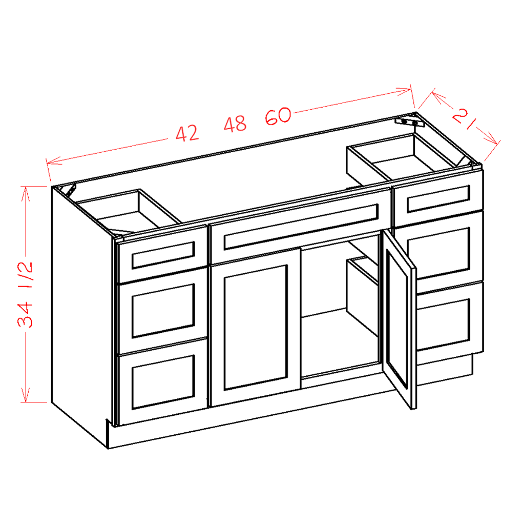 Oxford Sage - Vanities