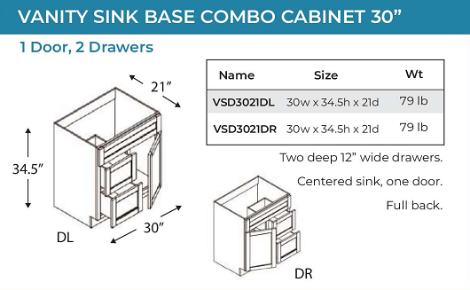 Onyx Black - VANITIES
