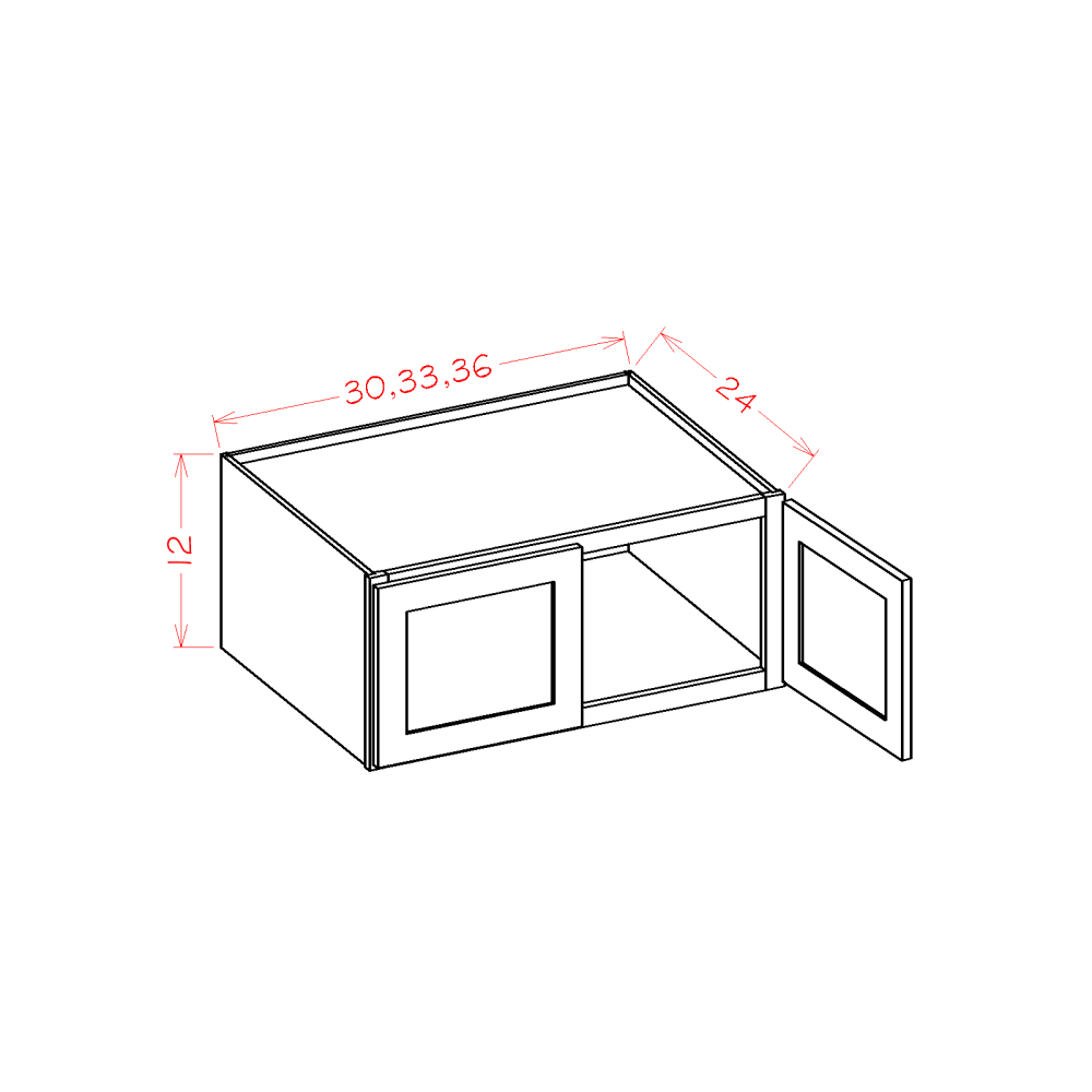 Oxford Sage - Wall Cabinets