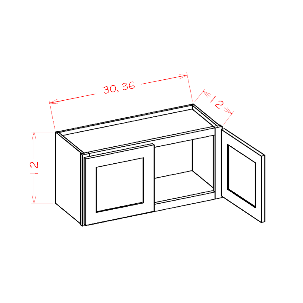 Oxford Sage - Wall Cabinets