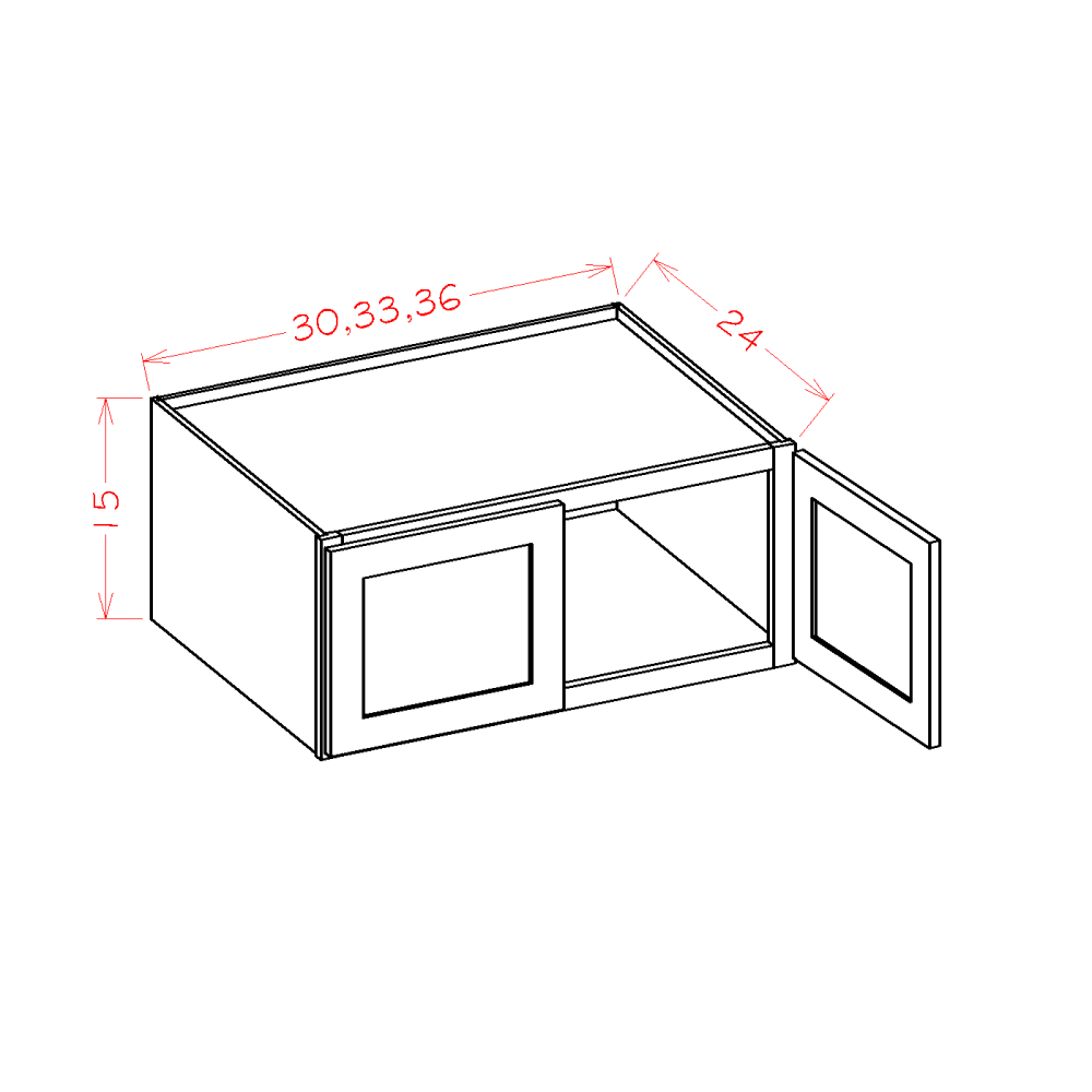 Oxford Sage - Wall Cabinets