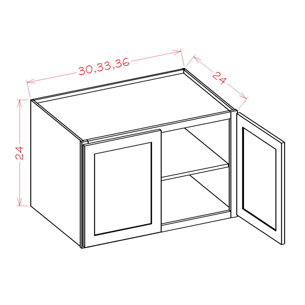 Oxford Sage - Wall Cabinets