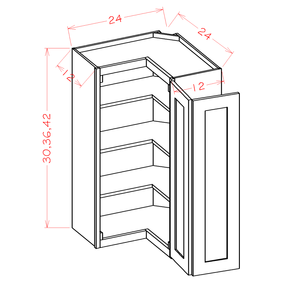 Oxford Sage - Wall Cabinets