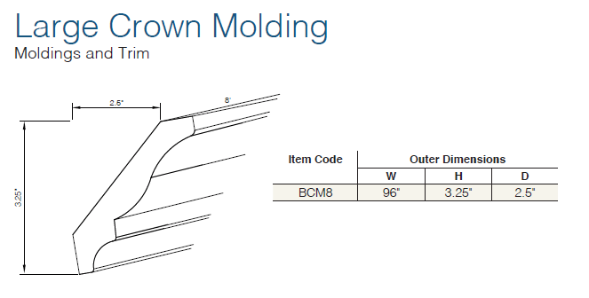 Oslo White - Moldings & Trim