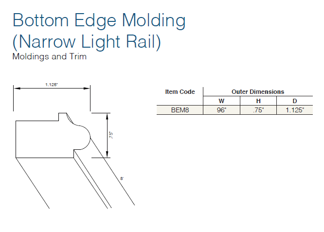Oslo Classic Walnut - Moldings & Trim