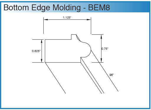 Shaker Sand (SS) - Moldings & Trim