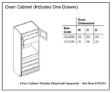 Shaker Sand (SS) - Tall Cabinets