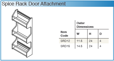 Oslo Oak - Attachments & Inserts