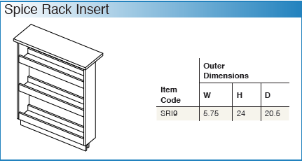 Oslo Oak - Attachments & Inserts