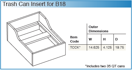 Oslo Oak - Attachments & Inserts
