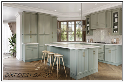 Oxford Sage - Tall Cabinets