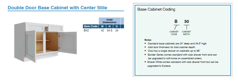BASE CABINETS (BKLYN SLATE)