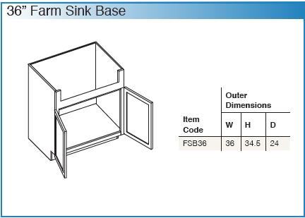 Shaker Kodiak - Base Cabinets