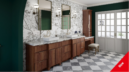 Oslo Classic Walnut - Tall Cabinets