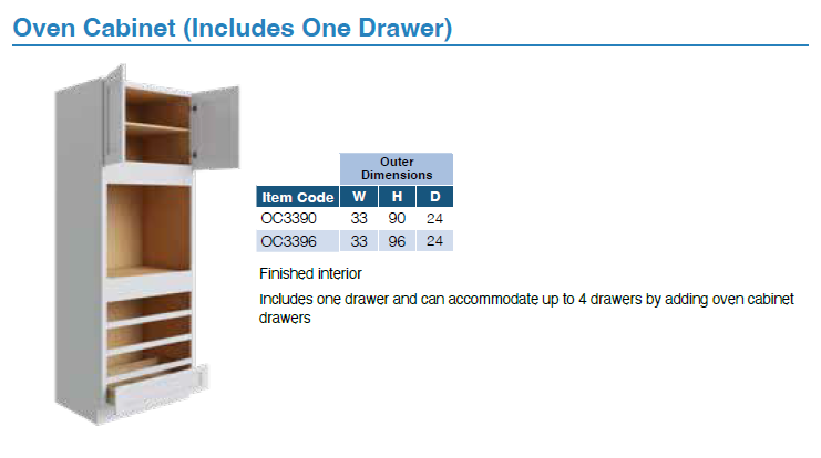 TALL CABINETS (OSLO OAK)