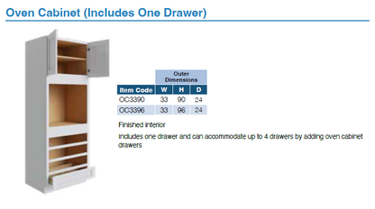 TALL CABINETS (OSLO OAK)