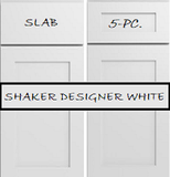 Shaker Designer White - WALL CABINETS