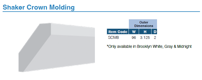 MOLDINGS AND TRIM (BGRAY)