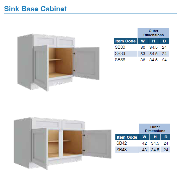 BASE CABINETS (BKLYN SLATE)