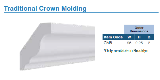 MOLDINGS & TRIM (BKLYN SLATE)