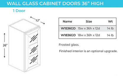 Onyx Black - GLASS DOORS
