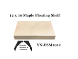 Maple Floating Shelves