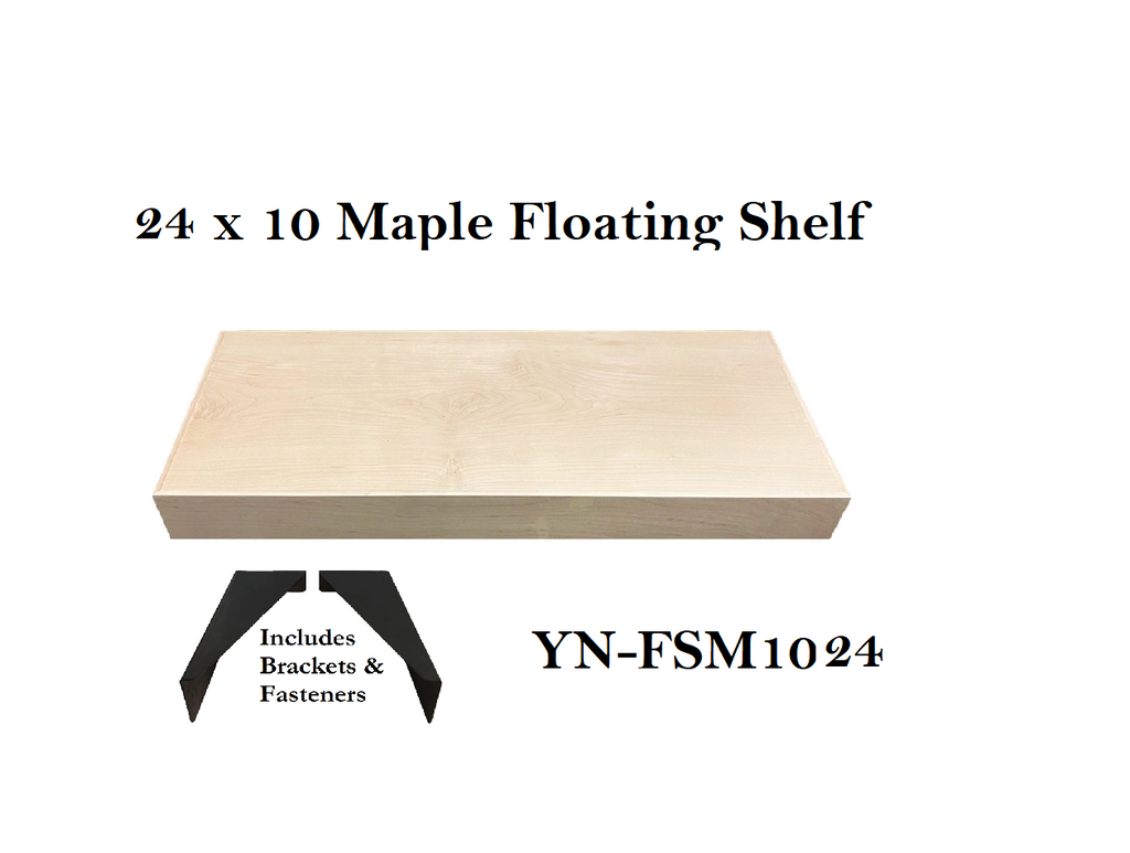Maple Floating Shelf