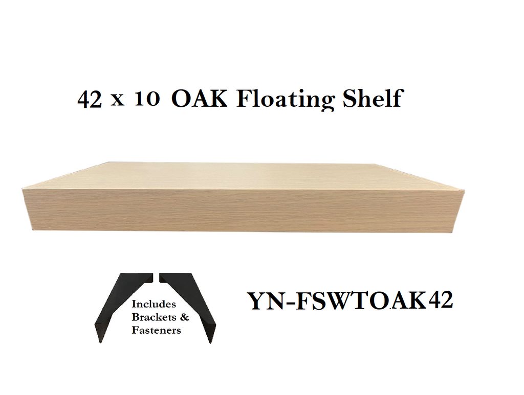 White Oak Floating Shelves – RTA Quality Cabinets