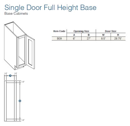 Shaker Sand (SS) - Base Cabinets