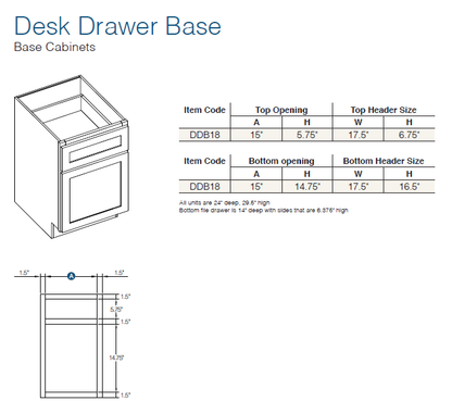 Brooklyn Fawn - Base Cabinets