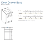 Rta Cabinets; Base Cabinets in Lenox Canvas