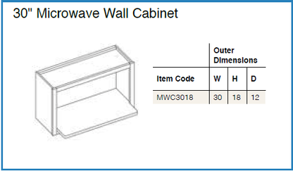 Brooklyn Modern Gray - WALL CABINETS