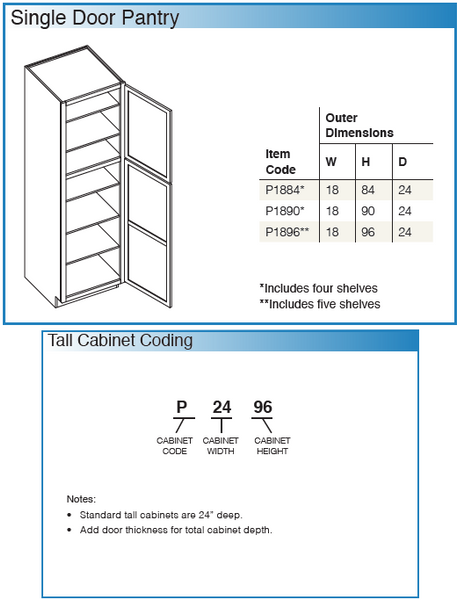 Napa - Tall Cabinets