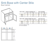 Rta Cabinets; Base Cabinets in Lenox Canvas