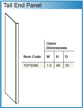Shaker Designer White - Fillers and Panels